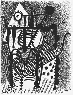 Picasso, Composición (J/Vollard 193; Monod 10485), Hélène chez Archimède (después de)