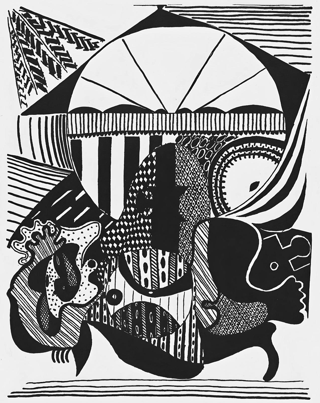 Picasso, Composición (J/Vollard 193; Monod 10485), Hélène chez Archimède (después de)