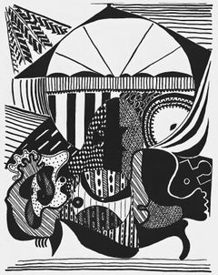 Picasso, Composition (J/Vollard 193; Monod 10485), Hélène chez Archimède (after)