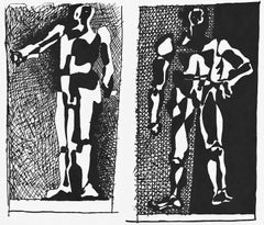 Picasso, Composition (J/Vollard 193; Monod 10485), Hélène chez Archimède (after)