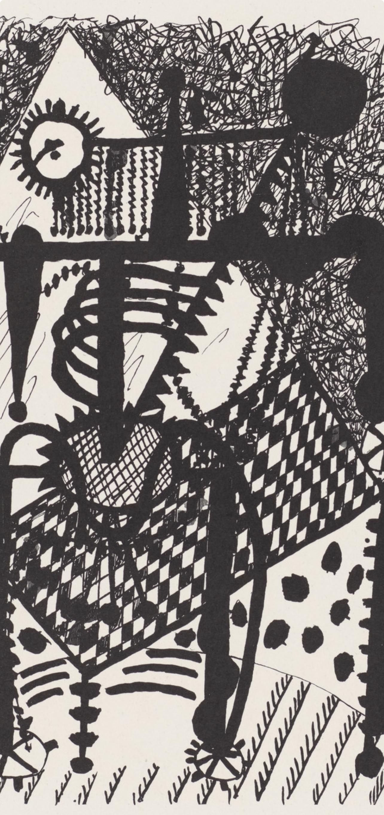 Picasso, Composition (Johnson, Vollard 193), Hélène chez Archimède (after) - Modern Print by Pablo Picasso