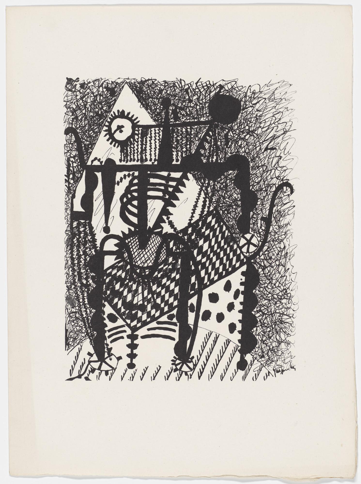 Picasso, Composition (Johnson, Vollard 193), Hélène chez Archimède (d'après) en vente 1