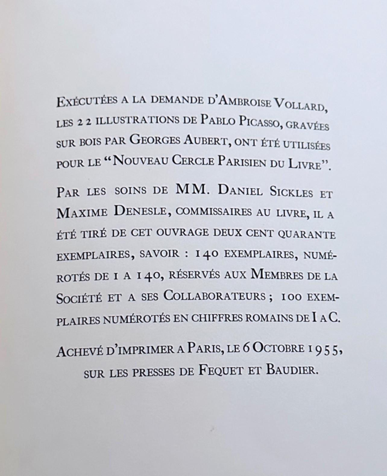 Picasso, Komposition (Johnson, Vollard 193), Hélène chez Archimède (nach) im Angebot 2