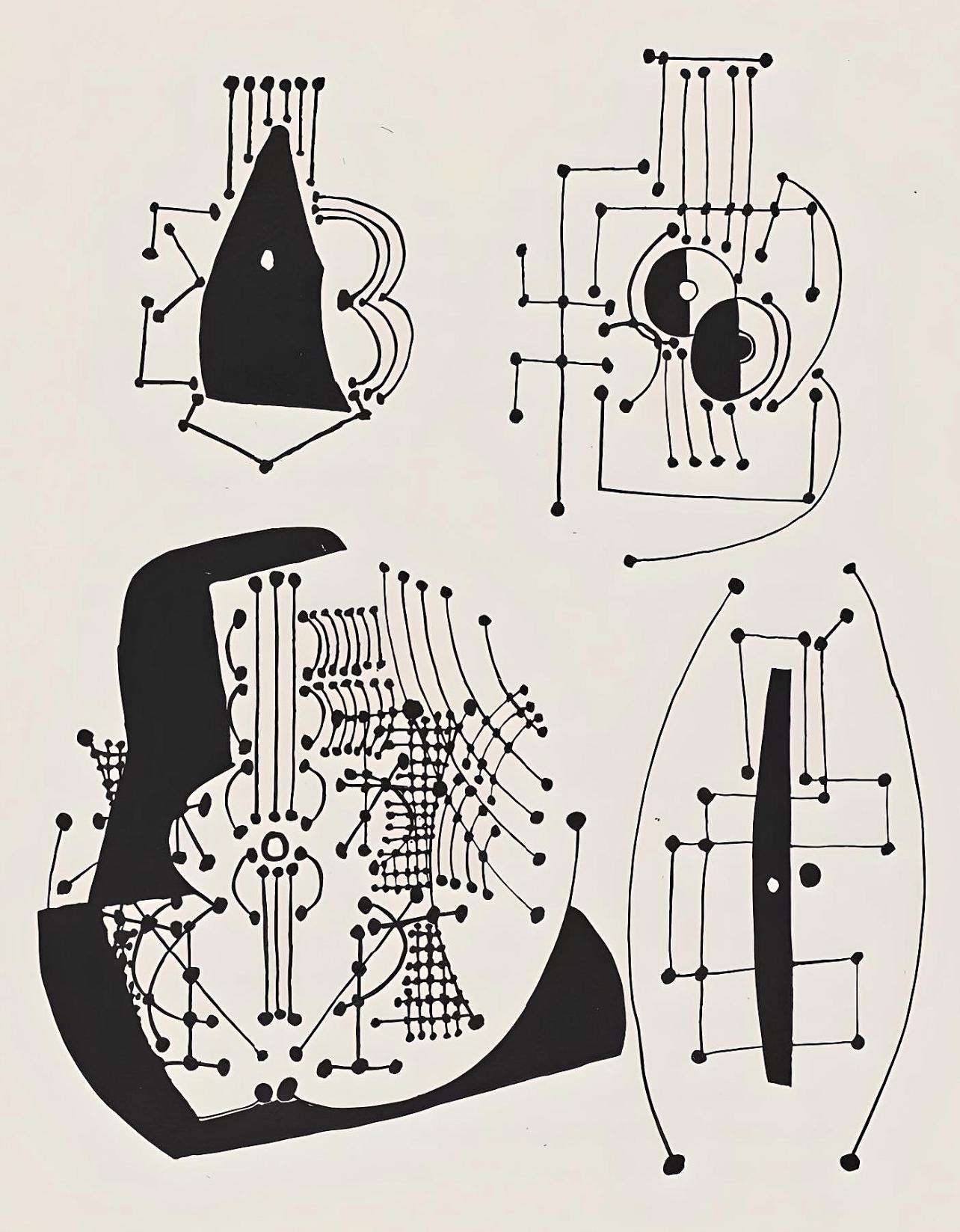 Picasso, Composition (Johnson, Vollard 193), Hélène chez Archimède (after)