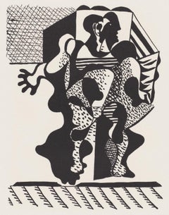 Used Picasso, Composition (Johnson, Vollard 193), Hélène chez Archimède (after)