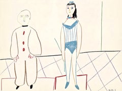 Picasso, Composition, La Comédie Humaine (d'après)