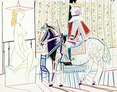 Picasso, Komposition, La Comédie Humaine, Verve: Revue Artistique (nach)