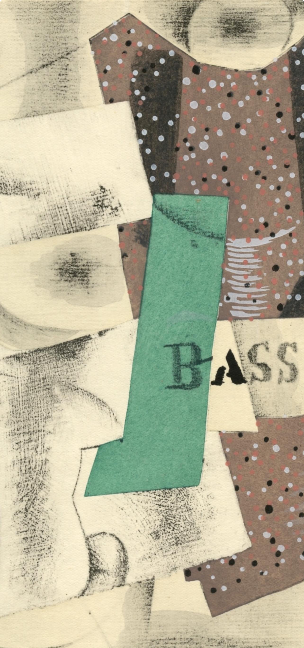 Picasso, Composición, El Arte Cubista, Teorías y Realizaciones (después) - Landscape Print Beige de Pablo Picasso