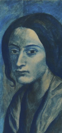 Picasso, Composition, Les Bleus de Barcelone (after)