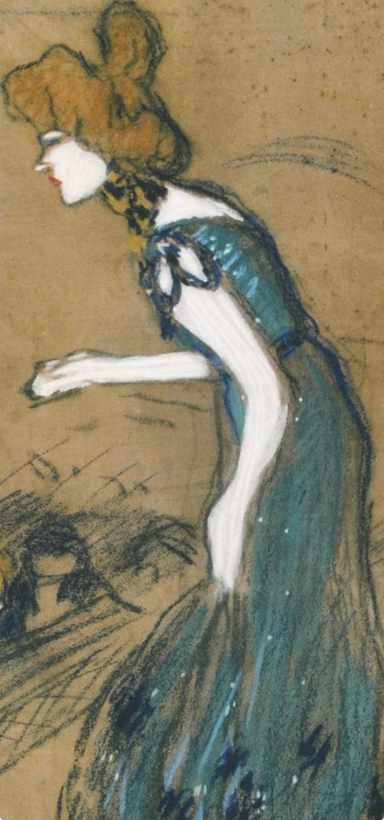 Picasso, Composition, Les Bleus de Barcelone (after) - Print by Pablo Picasso