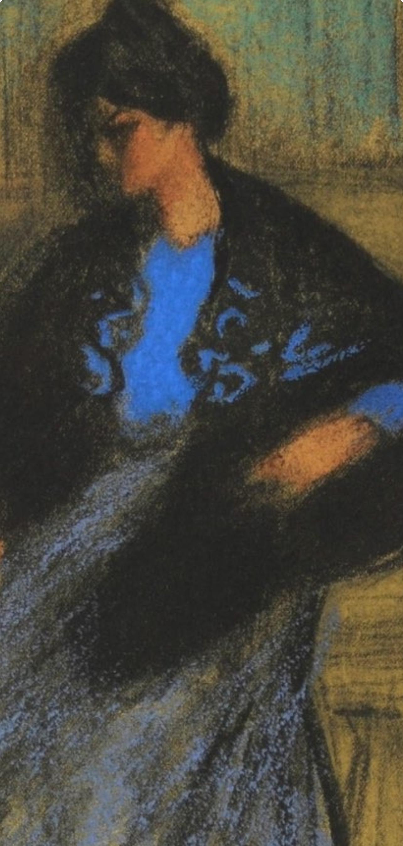Picasso, Komposition, Les Bleus de Barcelone (nachdem) – Print von Pablo Picasso