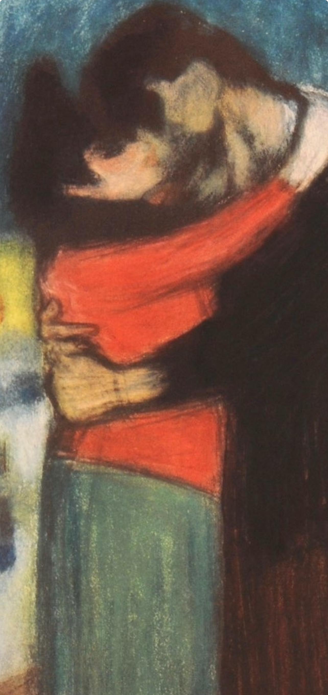 Picasso, Composition, Les Bleus de Barcelone (after) - Modern Print by Pablo Picasso