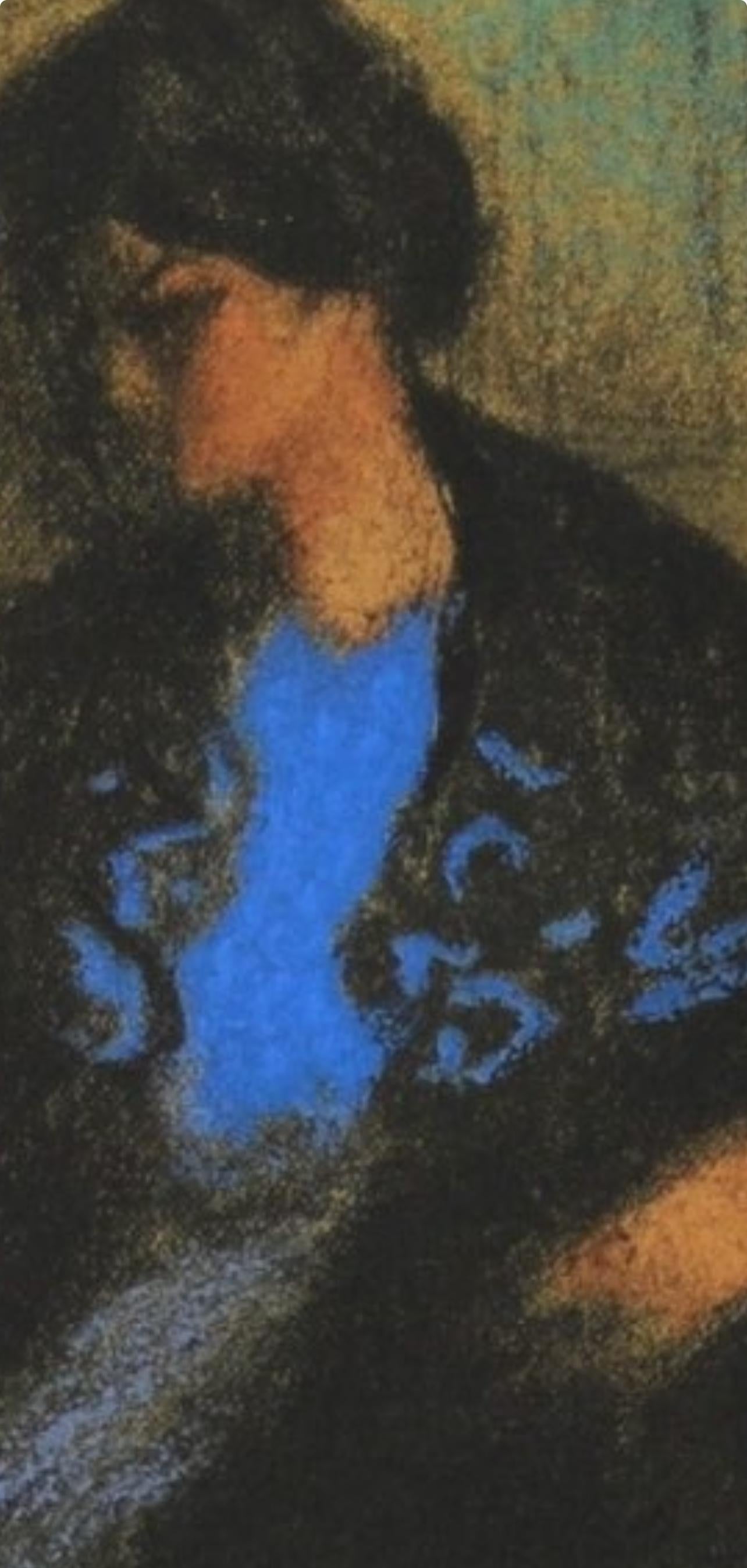 Picasso, Komposition, Les Bleus de Barcelone (nachdem) (Moderne), Print, von Pablo Picasso
