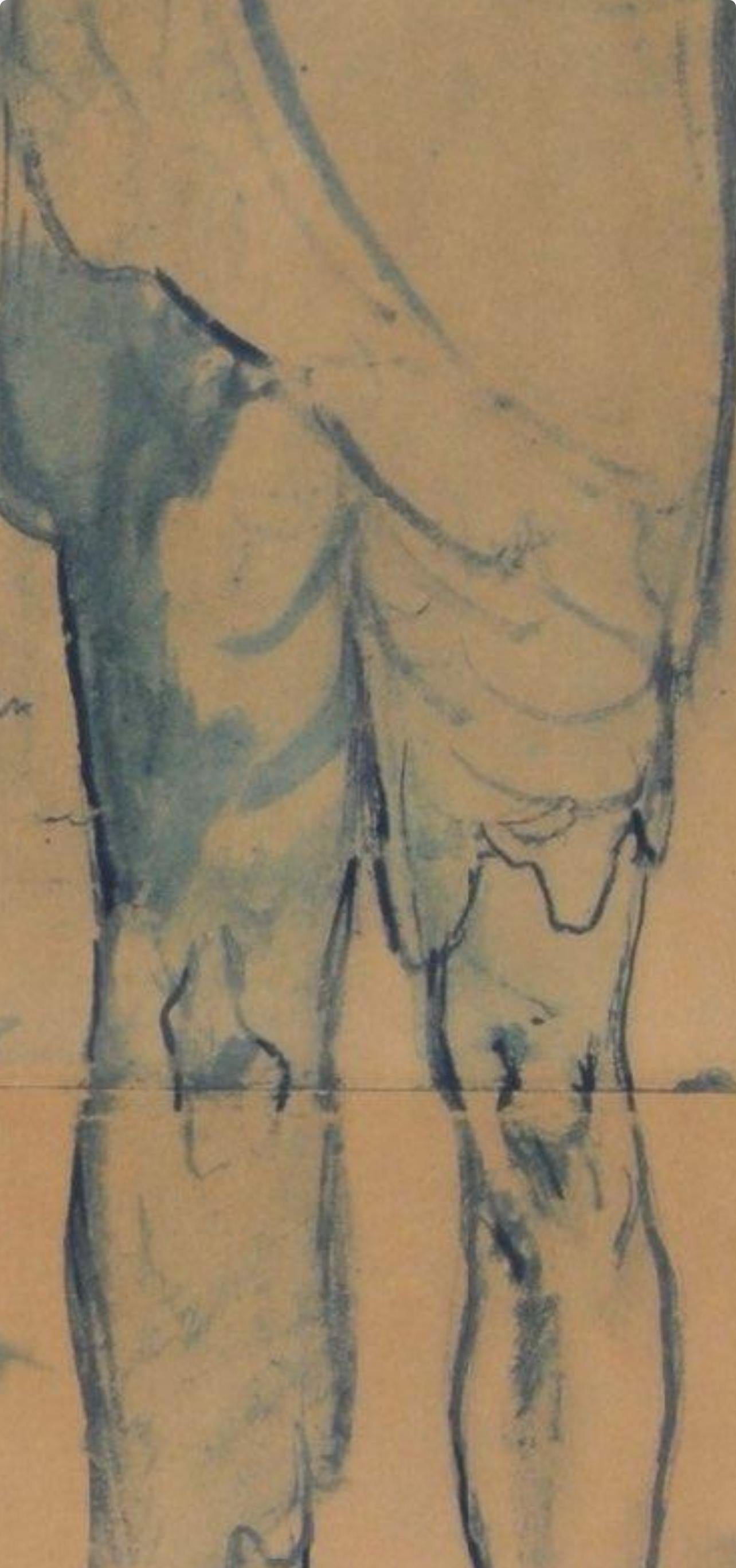 Picasso, Composition, Les Bleus de Barcelone (after) For Sale 1