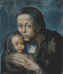 Picasso, Composition, Les Bleus de Barcelone (after)