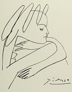 Picasso, Composition, Les Cavaliers d'Ombre (after)
