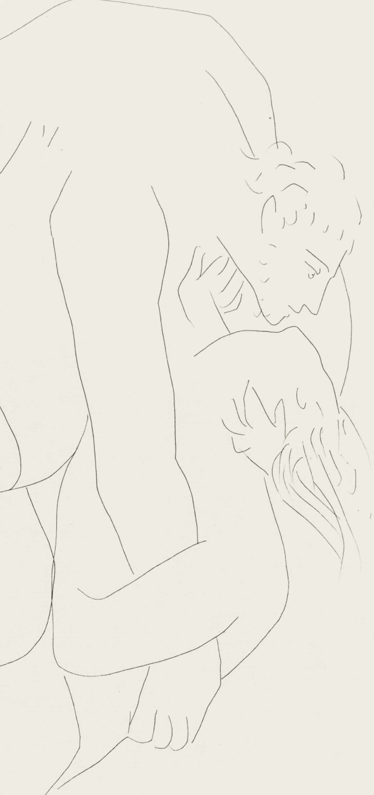 Picasso, Composition, Les Métamorphoses (d'après) - Print de Pablo Picasso