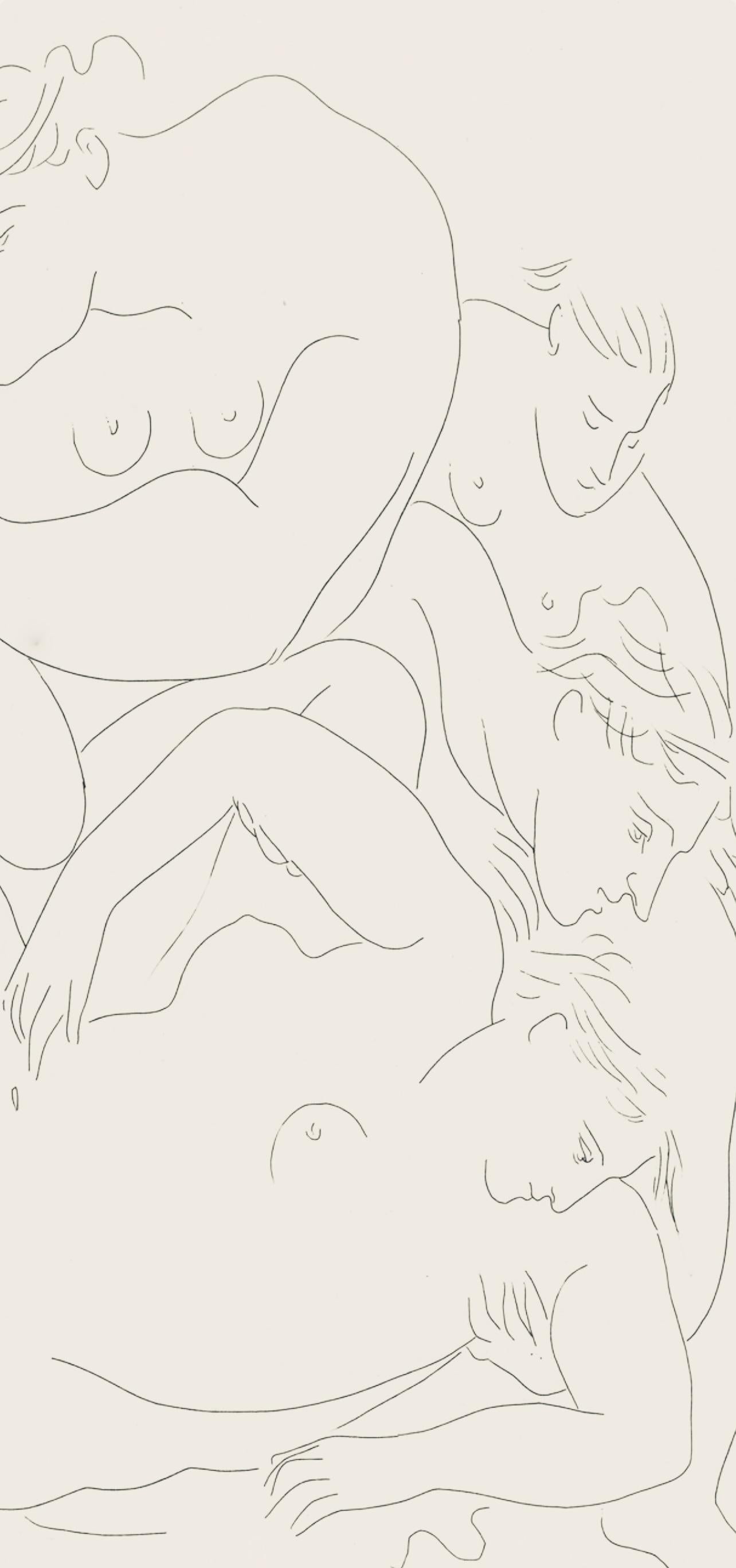 Picasso, Composition, Les Métamorphoses (after) - Print by Pablo Picasso