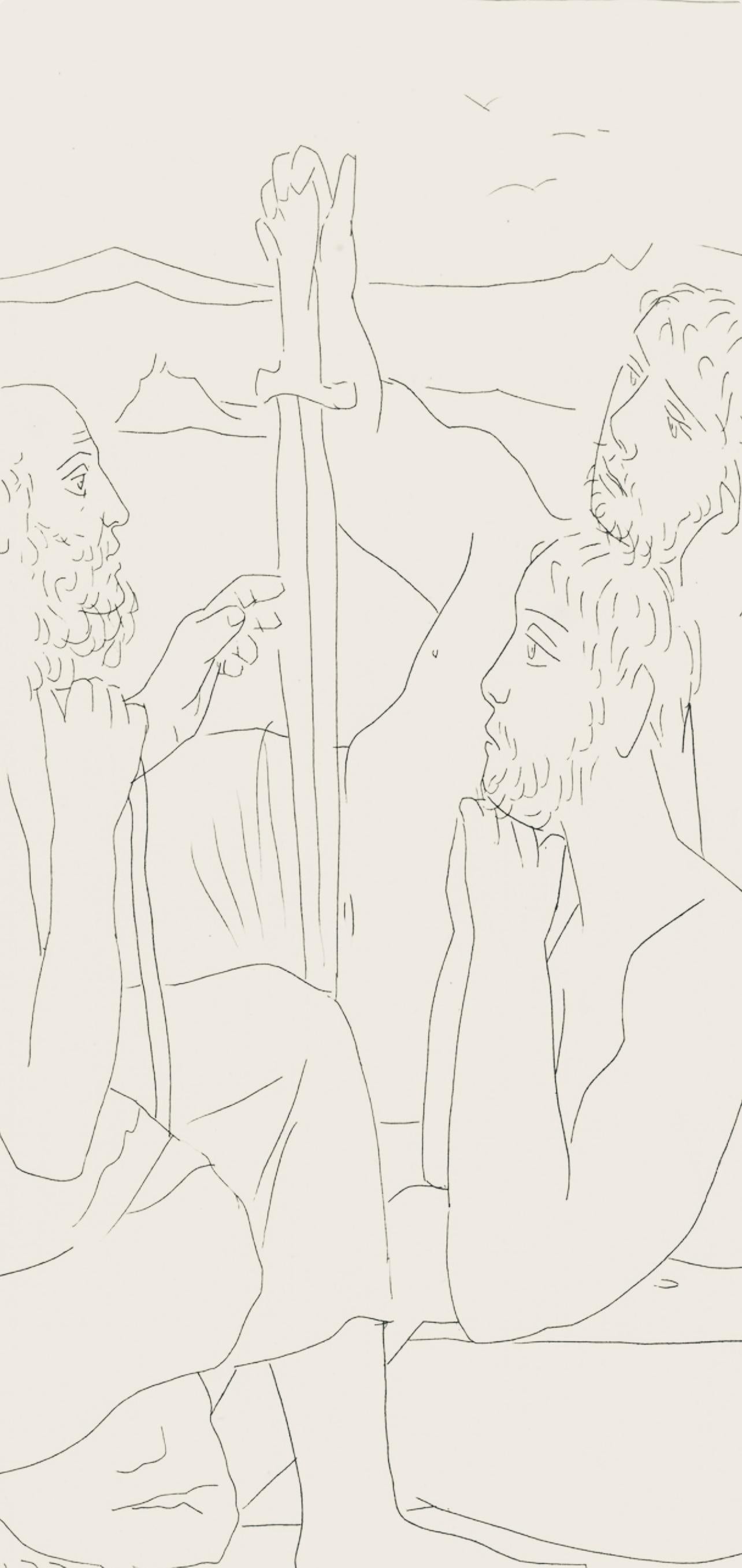 Picasso, Composition, Les Métamorphoses (after) - Print by Pablo Picasso