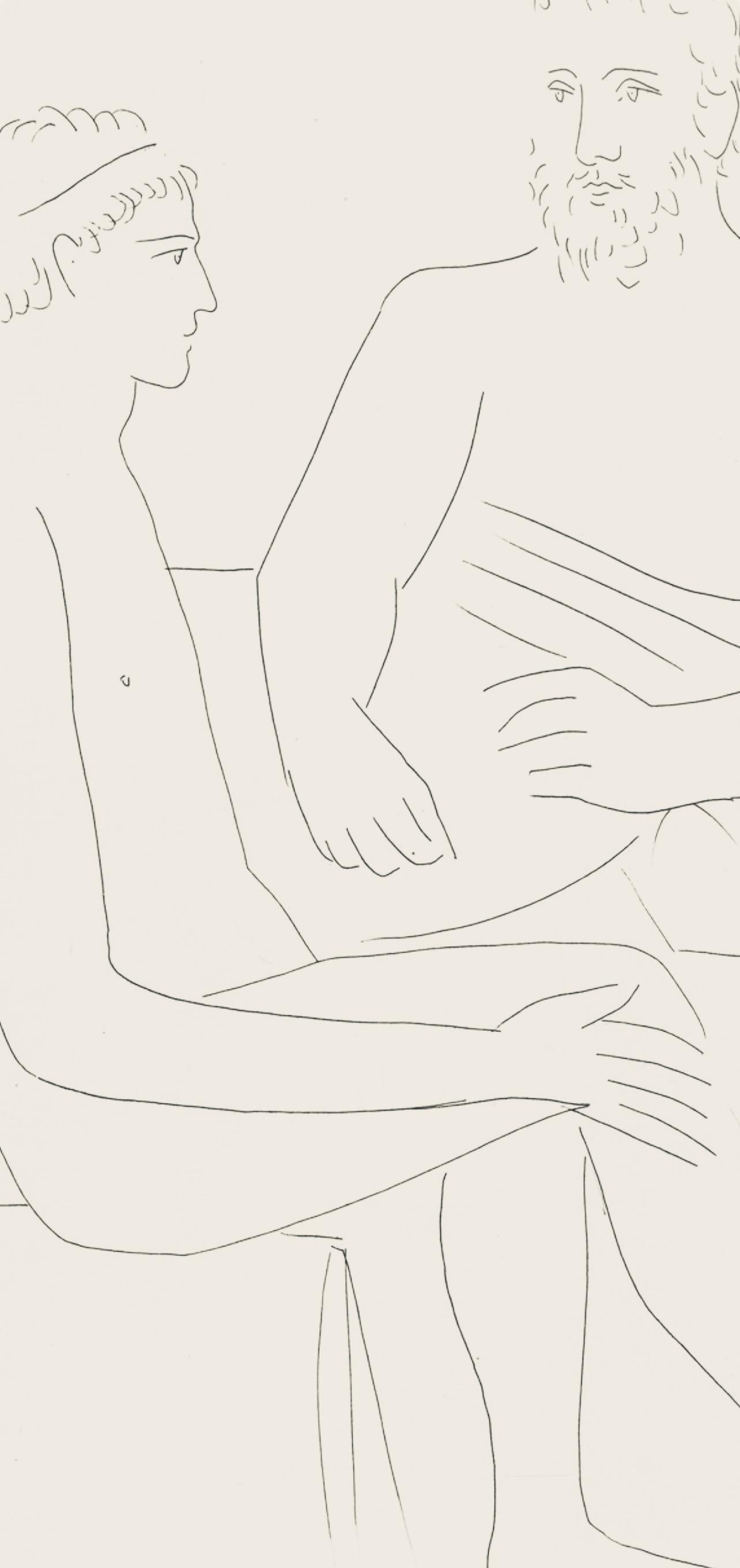 Picasso, Composition, Les Métamorphoses (d'après) - Print de Pablo Picasso