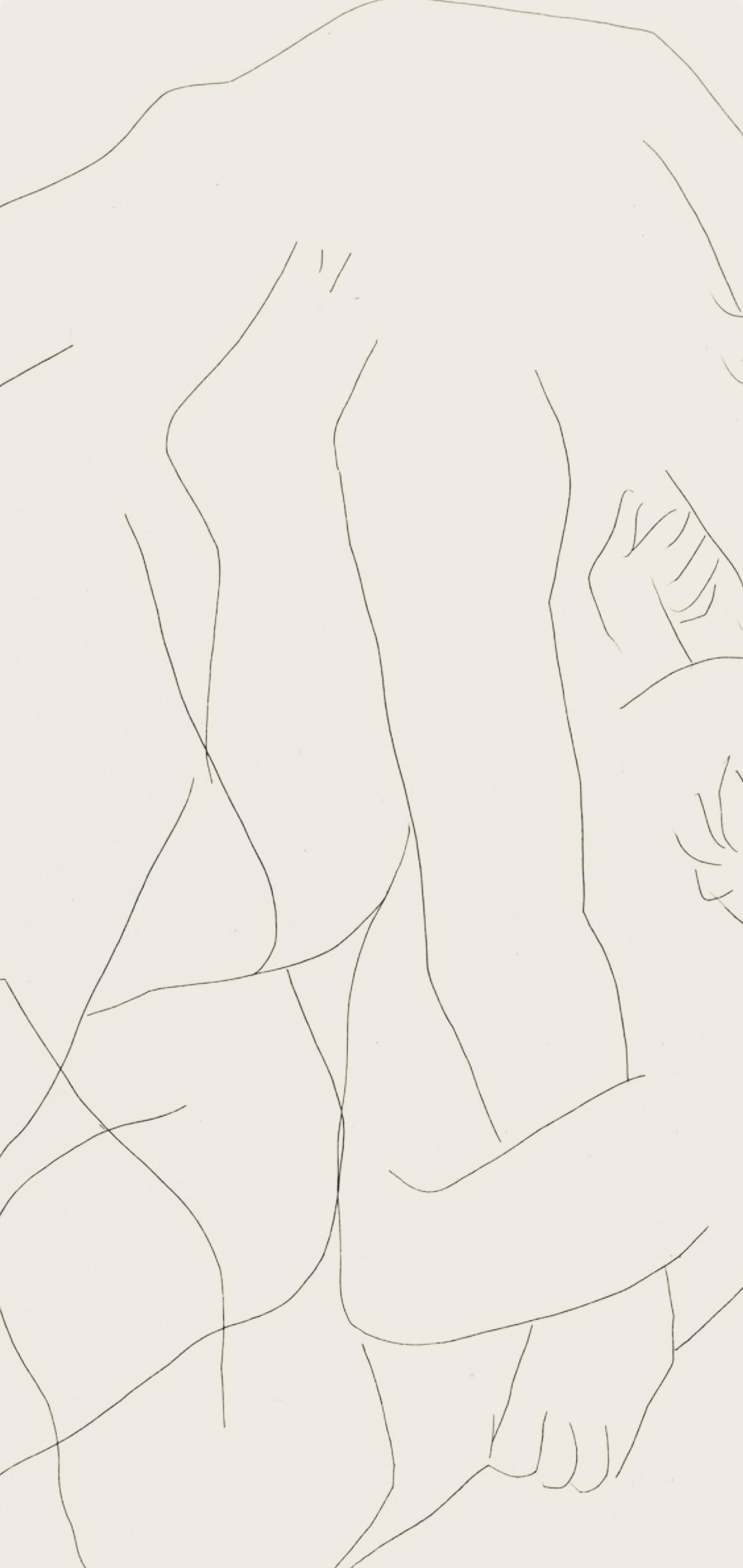 Picasso, Composition, Les Métamorphoses (d'après) - Cubisme Print par Pablo Picasso
