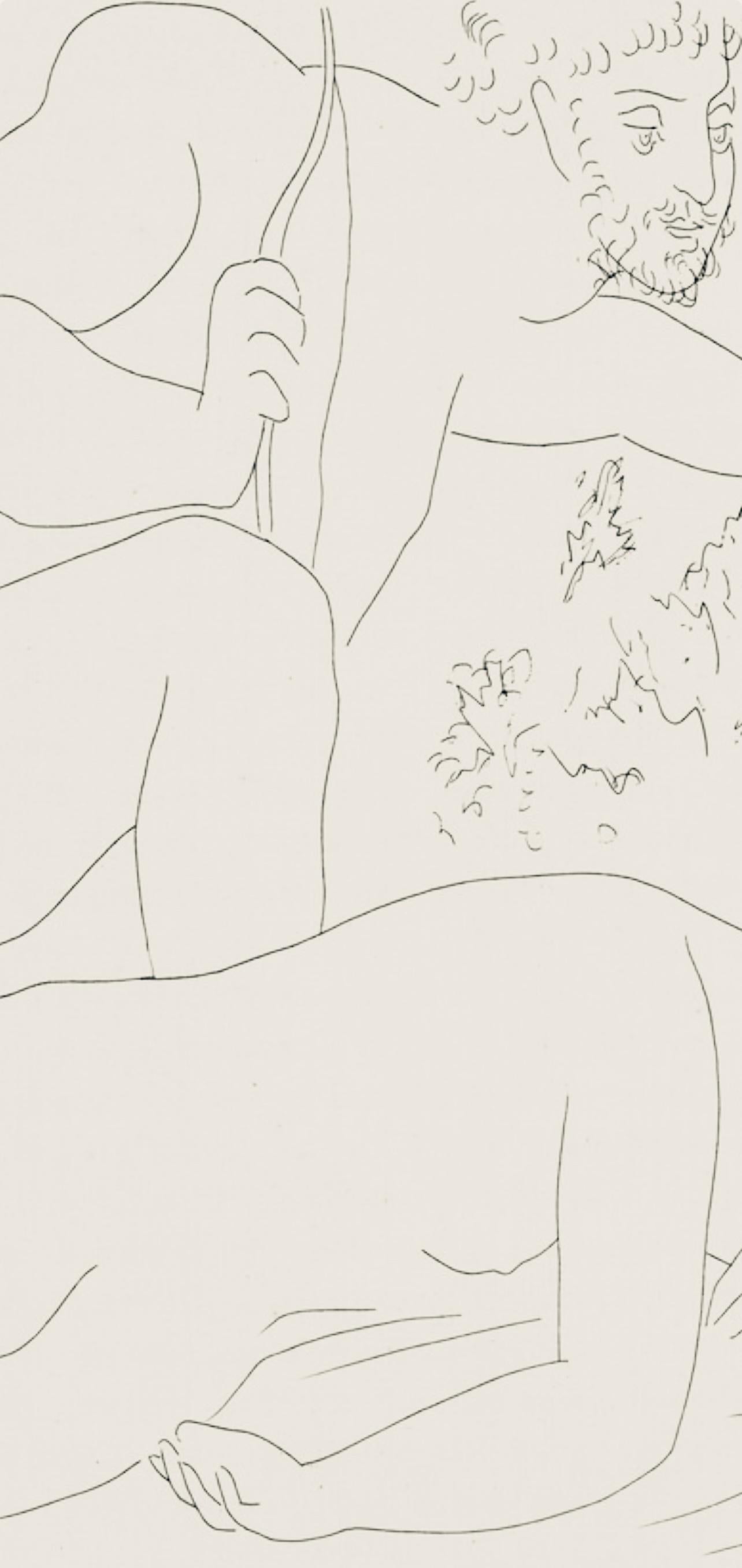 Picasso, Composition, Les Métamorphoses (after) - Cubist Print by Pablo Picasso