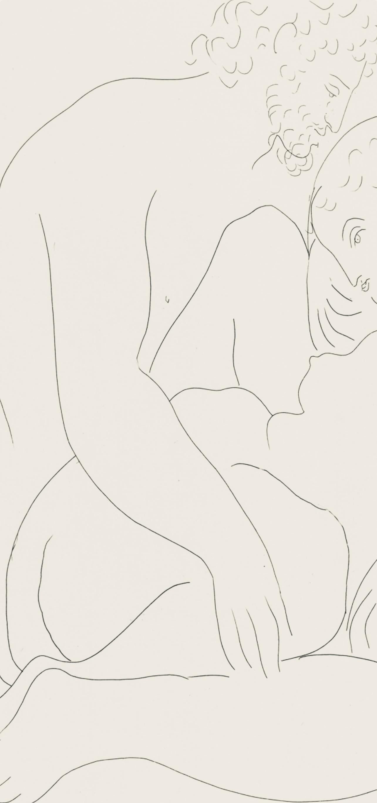 Picasso, Composition, Les Métamorphoses (after) - Cubist Print by Pablo Picasso