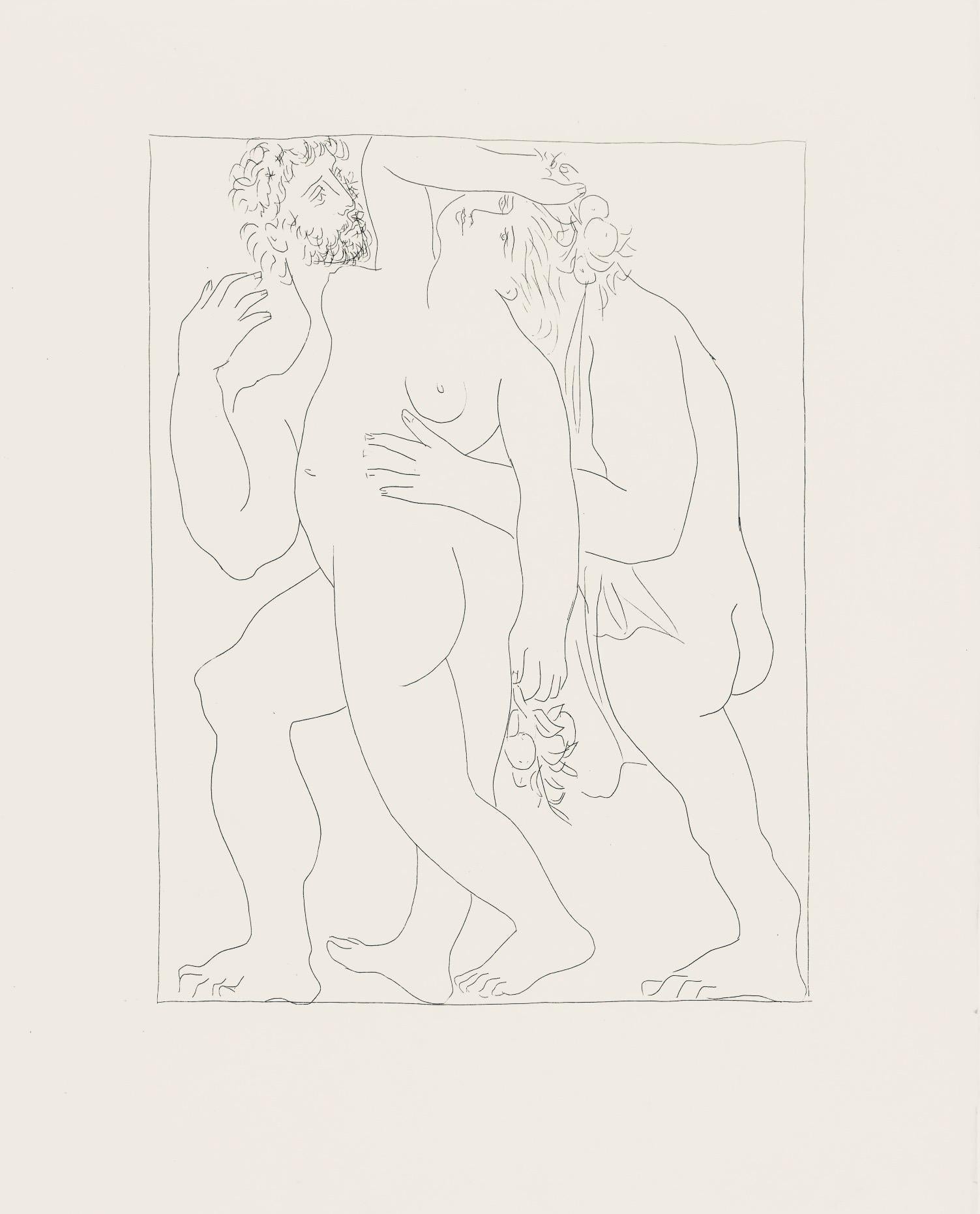 Support : Lithographie sur papier vélin Vergé fin blanc des papeteries de Bellerive
Année : 1970
Taille du papier : 11.024 x 8.66 pouces
Inscription : Inscription : Non signé et non numéroté, tel que délivré
Notes : Extrait de l'in-folio Les