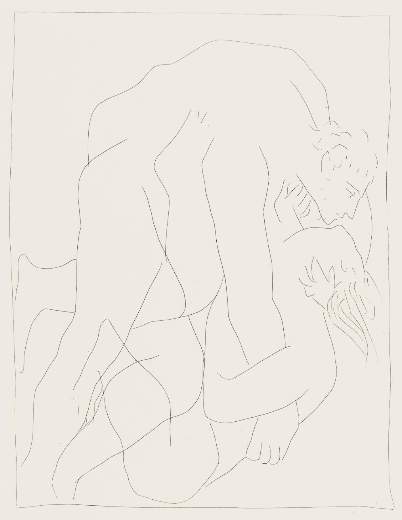 Figurative Print Pablo Picasso - Picasso, Composition, Les Métamorphoses (d'après)