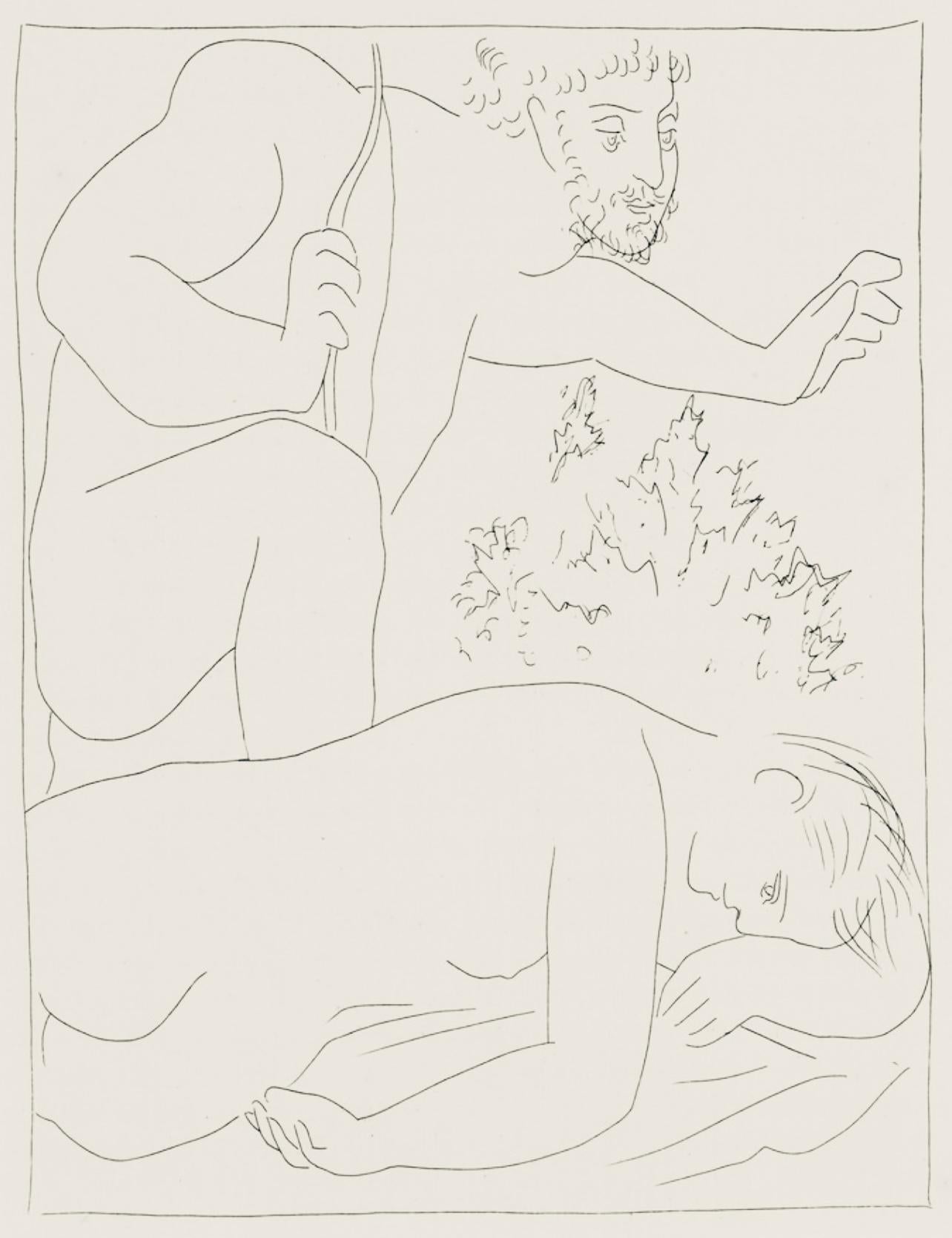 Pablo Picasso Figurative Print - Picasso, Composition, Les Métamorphoses (after)