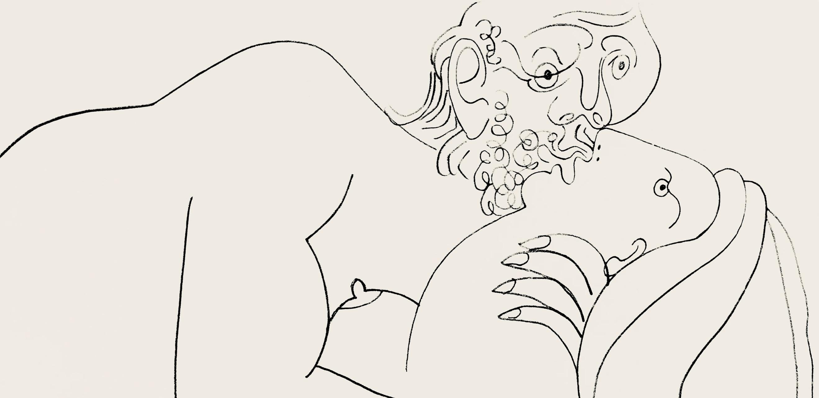 Picasso, Composition (Orozco 193-204), Au Baiser D'Avignon (after) - Print by Pablo Picasso