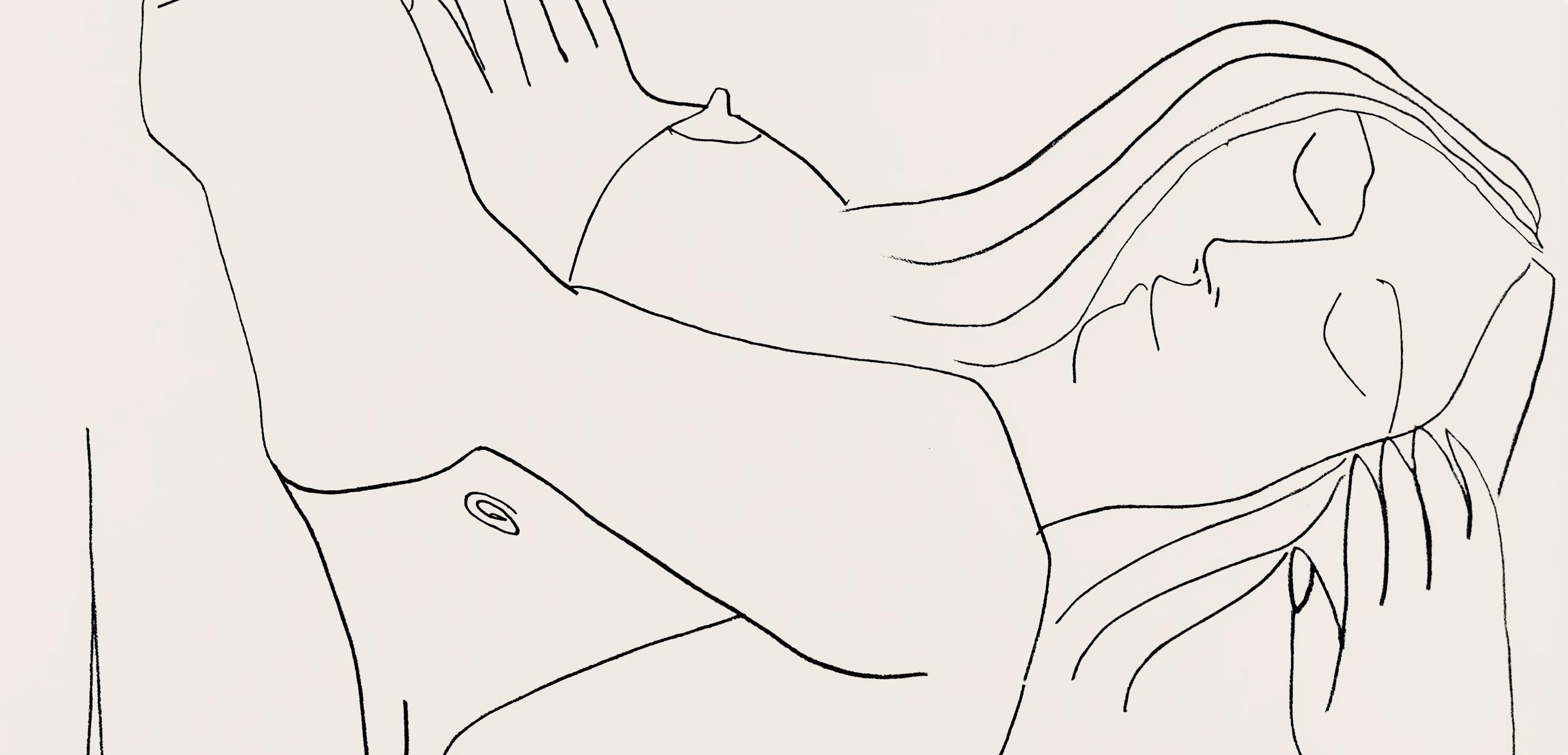 Picasso, Composition (Orozco 193-204), Au Baiser D'Avignon (after) - Print by Pablo Picasso