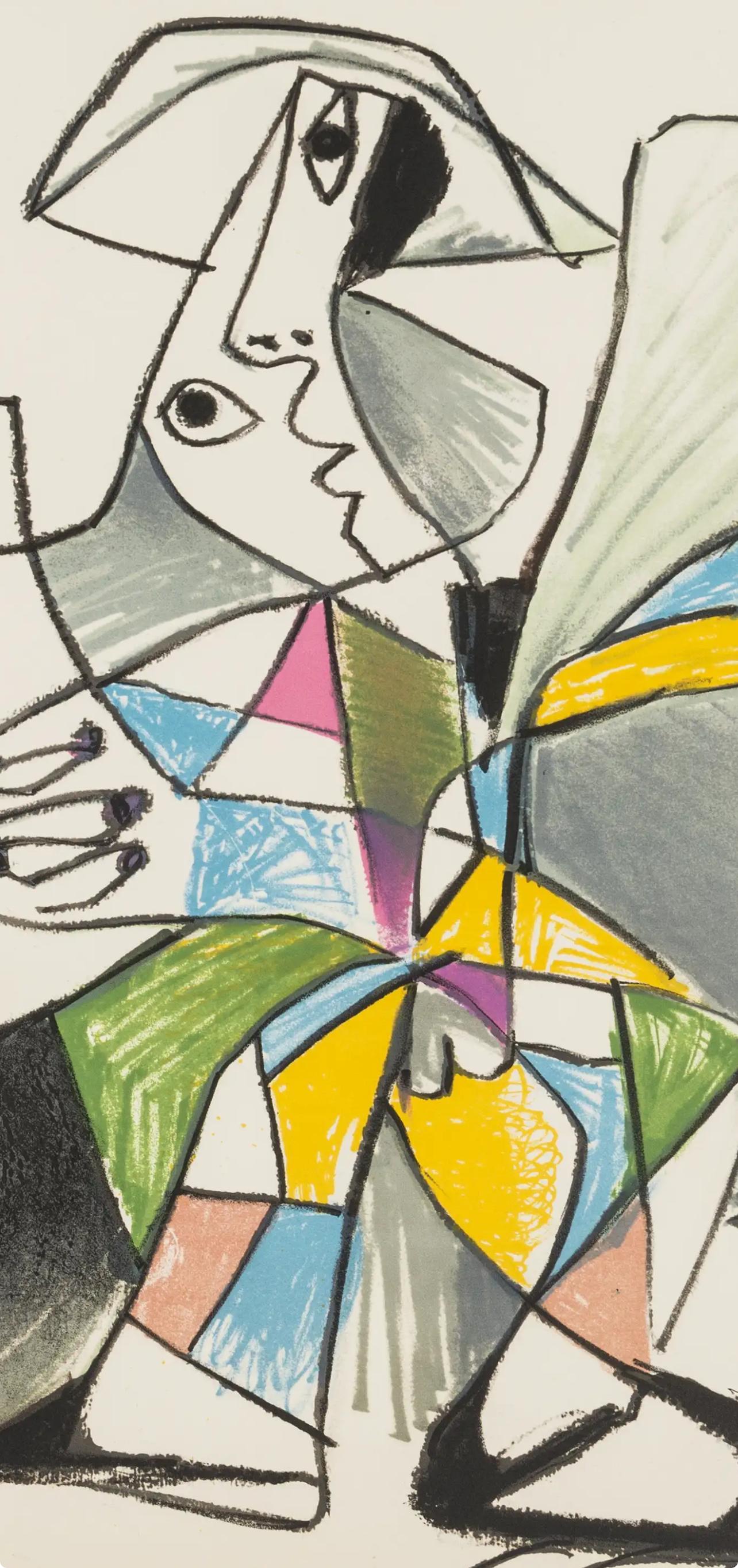Picasso, Composition (Orozco 193-204), Au Baiser D'Avignon (after) - Print by Pablo Picasso
