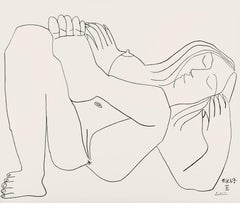 Picasso, Composition (Orozco 193-204), Au Baiser D'Avignon (after)