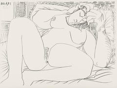 Picasso, Composition (Orozco 193-204), Au Baiser D'Avignon (after)