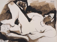 Picasso, Composición (Orozco 193-204), Au Baiser D'Avignon (después de)
