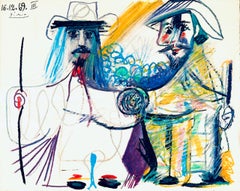 Picasso, Composition (Orozco 193-204), Au Baiser D'Avignon (after)