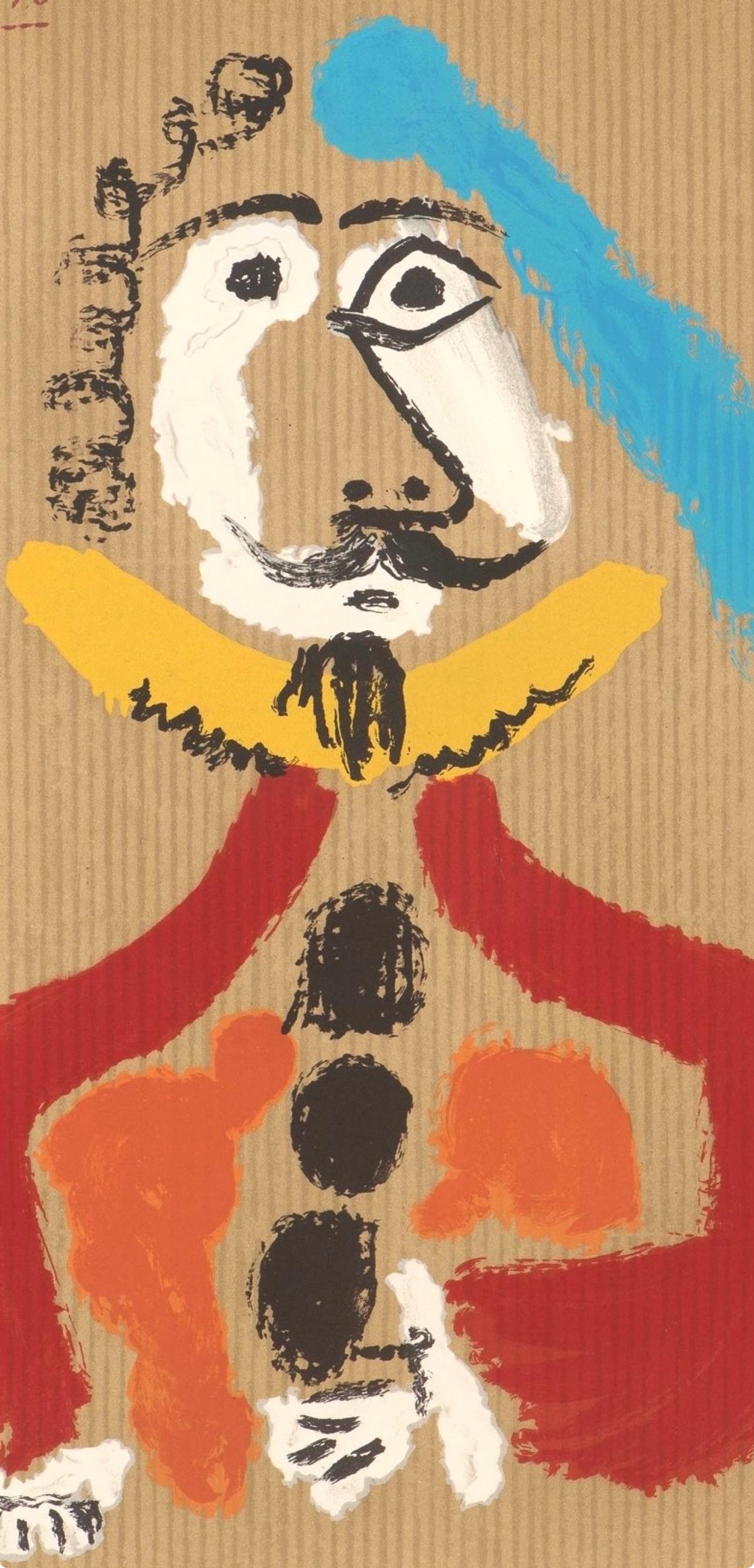 Picasso, Composition (Orozco 207-261), Vingt-Neuf Portraits Imaginaires (after) - Print by Pablo Picasso