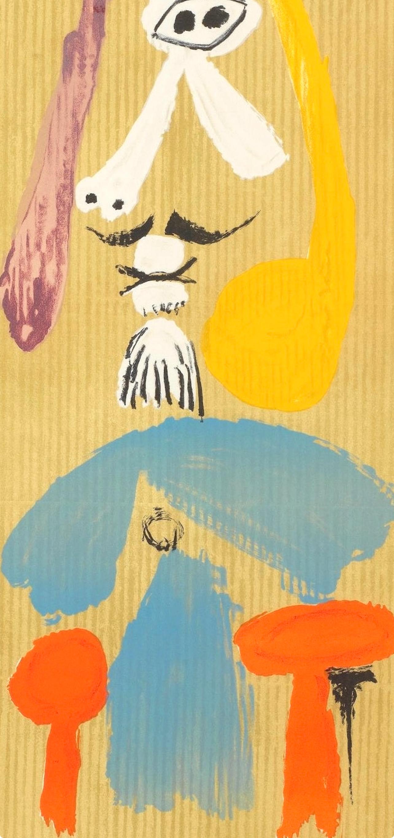 Picasso, Composition (Orozco 207-261), Vingt-Neuf Portraits Imaginaires (d'après) - Print de Pablo Picasso