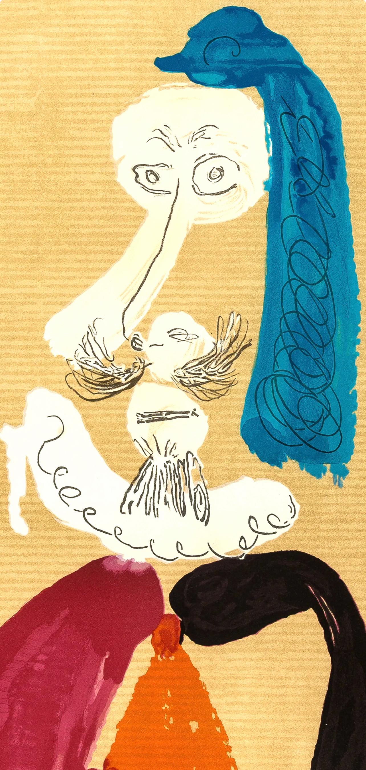 Picasso, Composition (Orozco 207-261), Vingt-Neuf Portraits Imaginaires (after) - Print by Pablo Picasso