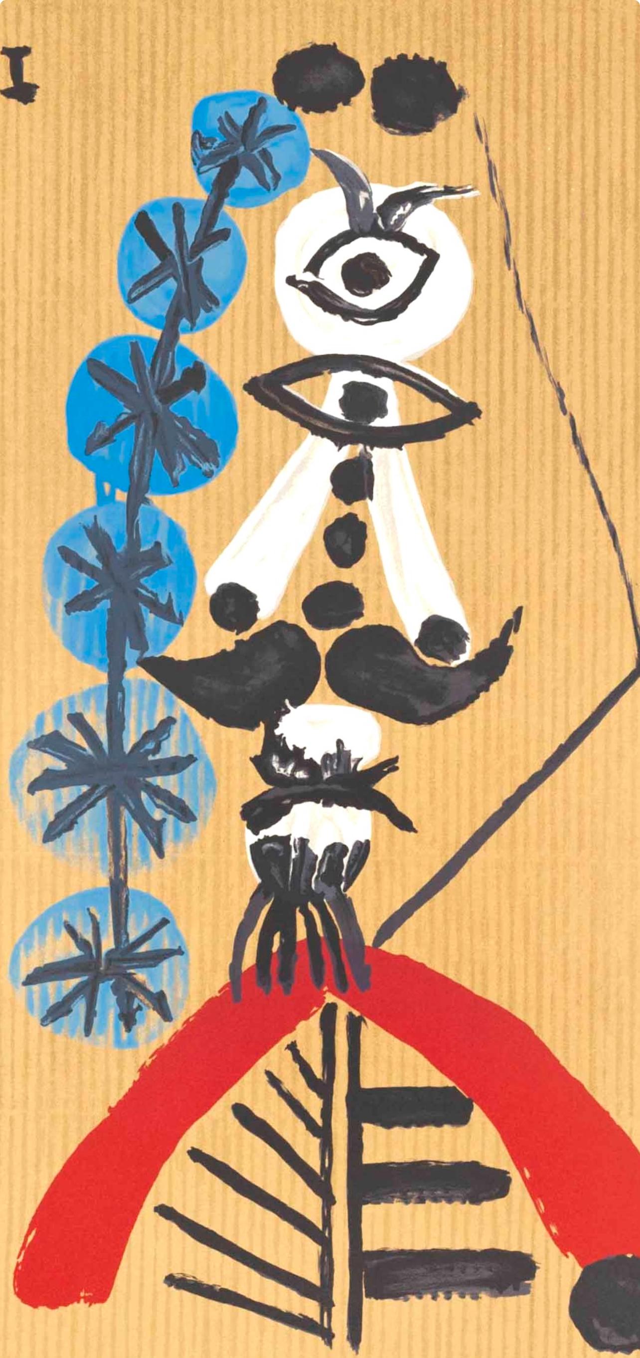 Picasso, Composition (Orozco 207-261), Vingt-Neuf Portraits Imaginaires (after) - Print by Pablo Picasso