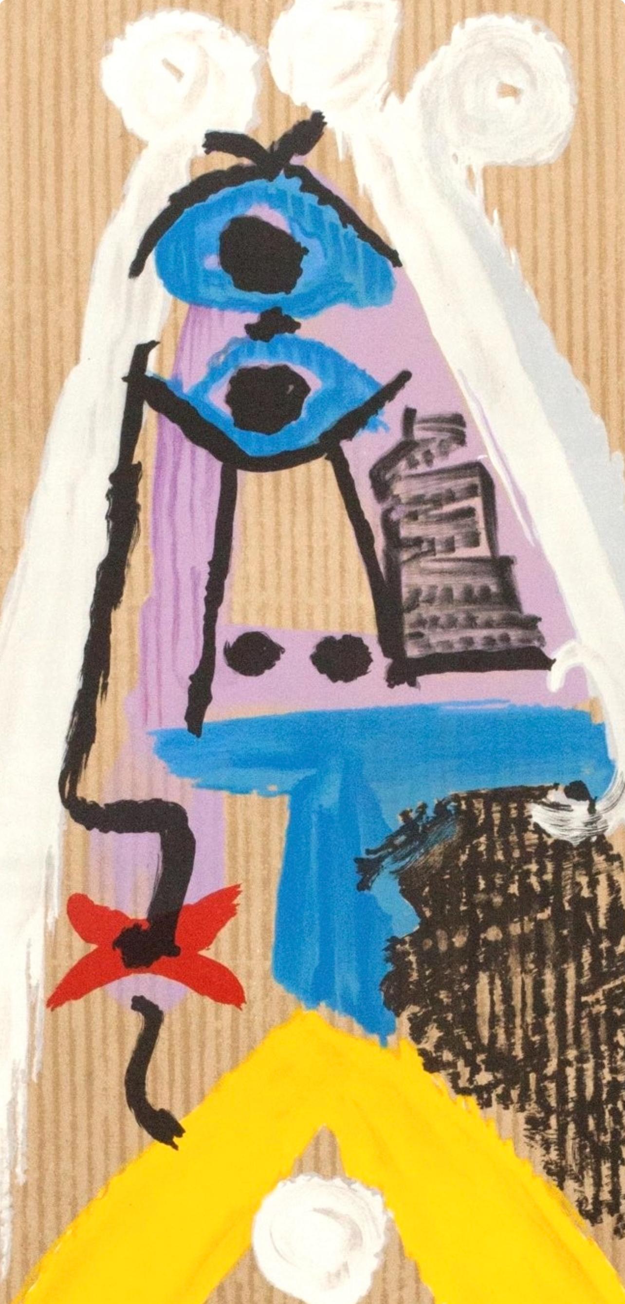 Picasso, Composizione (Orozco 207-261), Vingt-Neuf Portraits Imaginaires (dopo) - Print Cubismo di Pablo Picasso