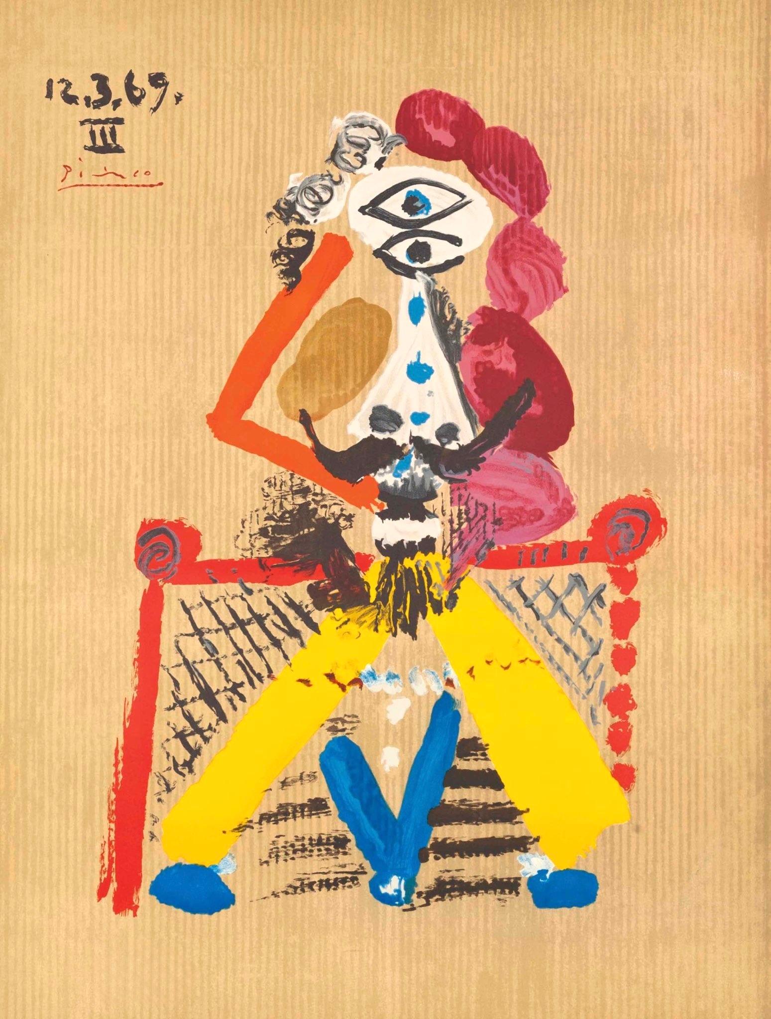 Picasso, Composizione (Orozco 207-261), Vingt-Neuf Portraits Imaginaires (dopo) in vendita 1