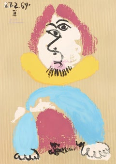 Picasso, Composition (Orozco 207-261), Vingt-Neuf Portraits Imaginaires (after)