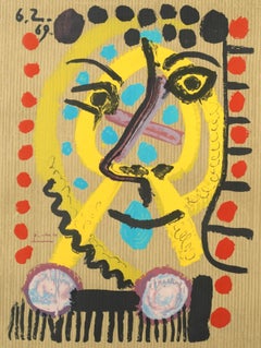 Picasso, Composition (Orozco 207-261), Vingt-Neuf Portraits Imaginaires (after)