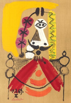 Picasso, Composition (Orozco 207-261), Vingt-Neuf Portraits Imaginaires (d'après)
