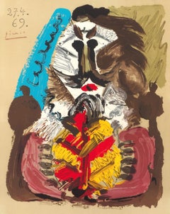 Picasso, Composition (Orozco 207-261), Vingt-Neuf Portraits Imaginaires (after)