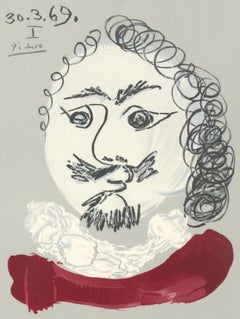 Picasso, Composition (Orozco 207-261), Vingt-Neuf Portraits Imaginaires (after)