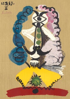 Picasso, Composition (Orozco 207-261), Vingt-Neuf Portraits Imaginaires (after)