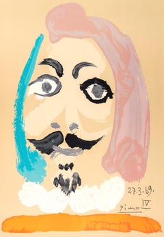 Picasso, Composition (Orozco 207-261), Vingt-Neuf Portraits Imaginaires (after)